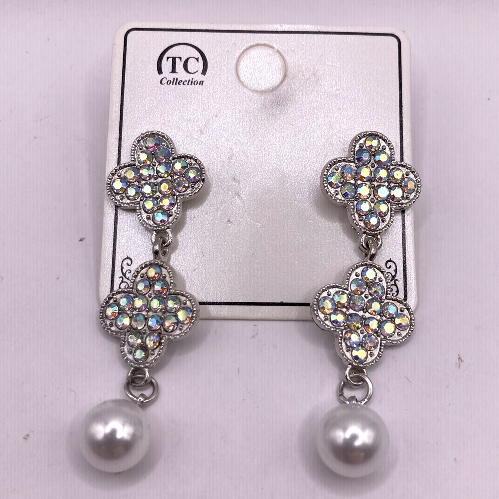Studded Earrings for Women TC Collection Fashion Party Earrings with Pendants